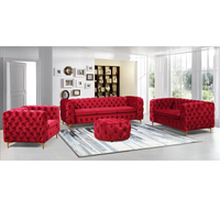 Meubles Pinzhi, canapé Chesterfield moderne de luxe sur mesure, décoration intérieure, ensemble de canapés, canapé de salon, meubles