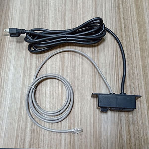 <span class=keywords><strong>Multiprise</strong></span> murale avec <span class=keywords><strong>port</strong></span> <span class=keywords><strong>Ethernet</strong></span> RJ45 CAT6 et 2 prises américaines pour bureau et poste de travail - Product Image 3