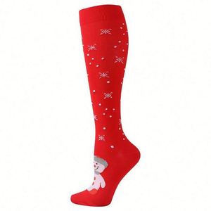 77 Chaussettes hautes en coton à compression pour fêtes, Noël et carnaval - Product Image 3
