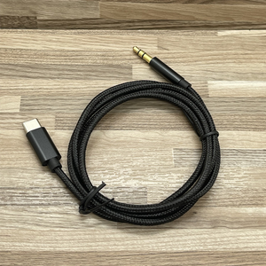 Chip Digital de sonido Hi-fi, <span class=keywords><strong>cable</strong></span> <span class=keywords><strong>auxiliar</strong></span> de nailon trenzado, Audio <span class=keywords><strong>auxiliar</strong></span> estéreo para coche, <span class=keywords><strong>Cable</strong></span> <span class=keywords><strong>auxiliar</strong></span> USB C a 3,5 MM para <span class=keywords><strong>Iphone</strong></span> para estéreos domésticos - Product Image 4