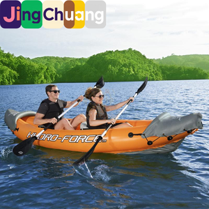 Bote Inflable para Kayak 65077, Balsa de Goma Reforzada, Bote Neumático para Pesca - Product Image 1