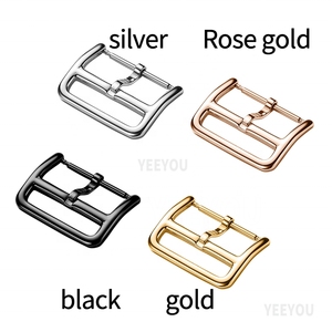 Hebilla de <span class=keywords><strong>Reloj</strong></span> Elegante de Acero Inoxidable en Negro/Plateado/Oro Rosa/Oro para <span class=keywords><strong>Reloj</strong></span> - Product Image 2