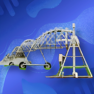 Sistema de riego de pivote Central de Metal galvanizado en caliente Engranaje de caja de cambios IOT Habilitado Diesel/Solar Powered Fixed/Towerable/Motor móvil - Product Image 3