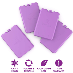 Vessies de glace en gel rectangle en plastique réutilisables écologiques pour vaccin Boîte de la chaîne du froid - Product Image 6