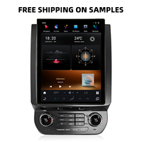 Accesorios de Pantalla de Radio Estilo Tesla de 12.1 Pulgadas, Snapdragon 665 para Ford F150 2015-2021, CarPlay Inalámbrico, IPS DSP, 8+128GB, Cámara