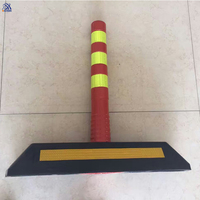 Produits de sécurité routière en caoutchouc, séparateurs de voies, séparateurs de voies de circulation, séparateurs routiers