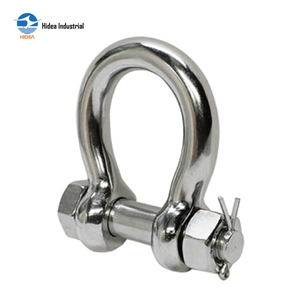 เหล็กกล้าไร้สนิม AISI 304 316 WLL 1/3-55T  ชัคเกิลโบว์แบบอเมริกัน ชัคเกิลยึดแบบสลักเกลียว ชัคเกิลยกแบบตีขึ้นรูป ทนทานต่อการกัดกร่อน - Product Image 1