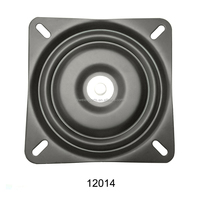 Lazy susan 7 zoll sessel mit säule und platte drehbar quadratisch und rund drehbar platte für stuhlsitz mit drehboden 12014