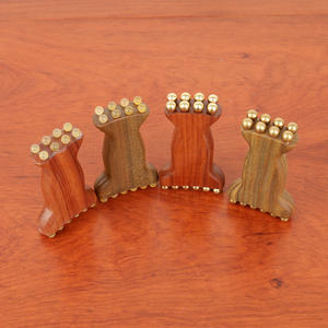 ランウッド木製マッサージスクレーピングツールローズウッドグリーンサンダルウッドカスタムロゴマッサージャーコームブラシヘッド頭皮顔体肢ケア - Product Image 2