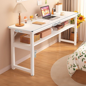 Table à ongles simple et double de style minimaliste moderne — Bureau de manucure professionnel pour salons de manucure, spas de beauté et studios à domicile - Product Image 3