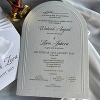 Invitaciones de Boda Personalizadas al por Mayor, Tarjetas de Invitación con Marca para Organizadores de Bodas y Minoristas