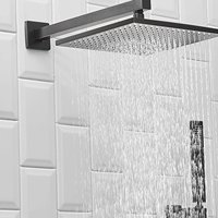 Ensemble de douche Aquacubic ORB Color Rainfall avec pommeau de douche à effet pluie et douchette à main pour salle de bain