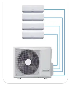 Smart Home Cooler Klimaanlage Wand montage 36000btu Multi Split AC Klimaanlage Wechsel richter