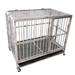 กรงสุนัขพับได้สำหรับสุนัขพันธุ์ใหญ่ ใช้งานกลางแจ้ง ทนทาน สำหรับอุปกรณ์สัตวแพทย์ - Product Image 1
