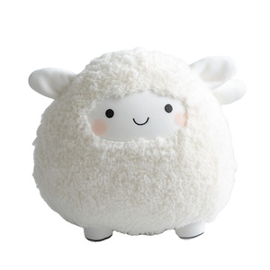 Nuovo Design Carino: Peluche Personalizzato a Forma di Agnello, Morbido Cuscino Decorativo, Mascotte Pelosa in Cotone PP e Rete <span class=keywords><strong>per</strong></span> Alleviare lo Stress dei Bambini - Product Image 1