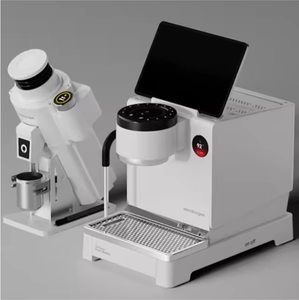 Cafetera Automática Portátil LITA Compatible con Autocaravanas, con Carcasa de Hierro, Pantalla Táctil, Capacidad para 24 Tazas, 15 Bares de Presión - Product Image 1