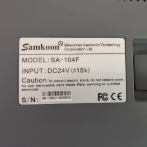 แผงควบคุมแบบสัมผัสขนาด 12 นิ้ว ยี่ห้อซัมคูน อินดัสเทรียล รุ่น SA-104F ใช้ไฟ DC 24V(+-15%) หน้าจอสัมผัสสำหรับงานอุตสาหกรรม - Product Image 5
