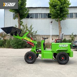 युंगोंग कारखाने हॉट बिक्री 4wd सामने की खेती मिनी बकेट व्हील लोडर केबिन 910 इलेक्ट्रिक मिनी लोडर - Product Image 1