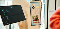 TV sans fil populaire Smart Portable 21.5 pouces écran tactile LCD interactif TV mobile Android grande tablette électronique avec roues
