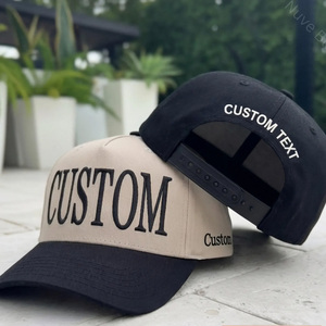 Gorra de Béisbol para Hombre, Moderna, Transpirable, de Algodón, de 5 Paneles, con Logotipo Bordado Personalizado, Gorra Deportiva con Visera Ligeramente Curvada, Gorras Estructuradas - Product Image 3