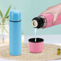 Botella de agua al vacío de acero inoxidable, termo con larga vida útil, precio competitivo