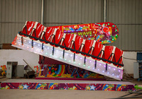 Funfair Crazy Wave Ride à vendre passionnant parc d'attractions intérieur/extérieur frisson avec mouvement de vague passionnant en plastique durable