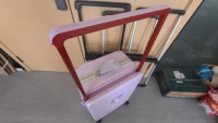Poignée de chariot extensible de qualité supérieure en fer et aluminium pour accessoires de valise