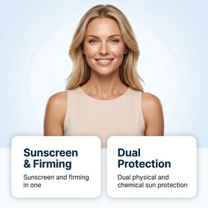 Protector Solar Mineral Facial con Color 50G, SPF40 PA++++, Crema de Protección Solar con Antioxidantes Vitamina C y E para Uso Diario en el Rostro - Product Image 6