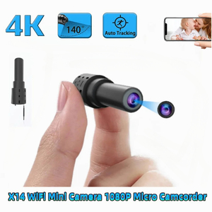 Mini Cámara Inalámbrica 1080P WiFi, Cámara Secreta para el Hogar con Detección de Movimiento, Grabadora de Video y Voz DVR, Monitor Remoto Multiusuario, Cámara USB - Product Image 1