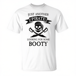 T-shirt pirate : Juste un autre pirate à la recherche de trésors – Design promotionnel - Product Image 2
