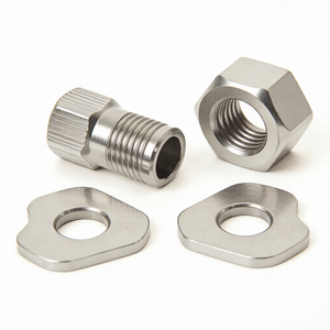 Écrou de blocage de jante en aluminium CNC personnalisé OEM pour usinage d'équipements routiers, pièces de rechange Glastrac - Product Image 6