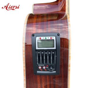 Guitarra Electroacústica <span class=keywords><strong>de</strong></span> <span class=keywords><strong>12</strong></span> <span class=keywords><strong>Cuerdas</strong></span> <span class=keywords><strong>de</strong></span> Marca Personalizada con Ecualizador <span class=keywords><strong>de</strong></span> 4 Bandas, Instrumento Musical Folclórico <span class=keywords><strong>de</strong></span> Alta Calidad con Cutaway Fabricada en China - Product Image 2