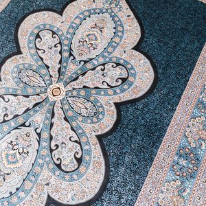 Exportador de 183x274cm en Delhi, persa y alfombras para sala de estar, configuración Hali turca, Alfombra de seda de Estambul anudada a mano - Product Image 4