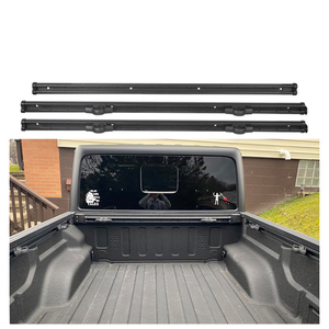 Il Binario di Fissaggio per il Cassone del Camion è Adatto per il Binario Fisso del Vano di Carico Posteriore del Wrangler JT 2020-2023 - Product Image 1