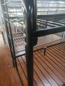 Giường kim loại nóng bán hiện đại giá rẻ trẻ em đôi sử dụng kim loại giường tầng người lớn cho người lớn - Product Image 6