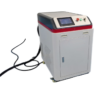 Machine de nettoyage au laser pulsé 500W, élimination de la rouille, décapage de la peinture, nettoyeur laser portable pour le nettoyage des surfaces métalliques