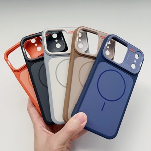 Vente en gros usine – Coque de téléphone magnétique bicolore anti-chute pour <span class=keywords><strong>iPhone</strong></span> 17 Pro Max, séries 16, 15, 14, 13, <span class=keywords><strong>12</strong></span> - Product Image 1