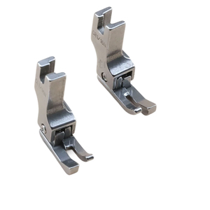 CR1/16N CR1/32N CL1/16N CL1/32N macchina da cucire industriale <span class=keywords><strong>destra</strong></span> sinistra pressa di compensazione piedino fatto da acciaio punto di blocco Standard - Product Image 2
