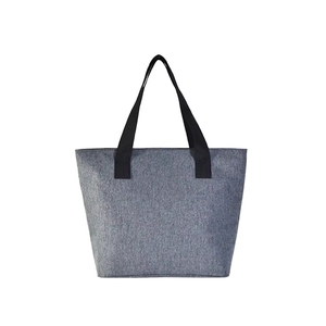 Sac fourre-tout portable en nylon recyclé avec fermeture éclair, lavable en machine, imperméable, pour le shopping, les voyages, le sport, les jouets, la plage - Product Image 3