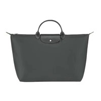 Sac de voyage décontracté personnalisable avec poignée, en nylon imperméable, couleur unie, sac bouffant grande capacité, bagage à bandoulière
