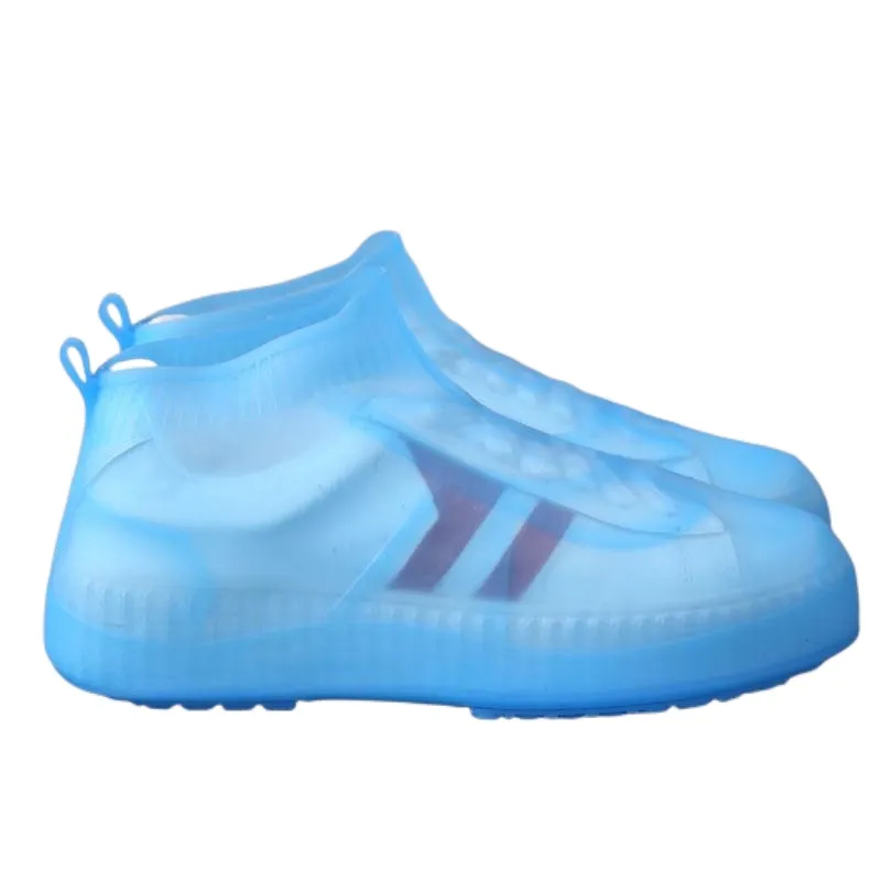 9863225 Quality TPE Low-Cut Solid Transparent Wear-Resisting Anti-Slip Rain Boots Rain Shoes Galoshes