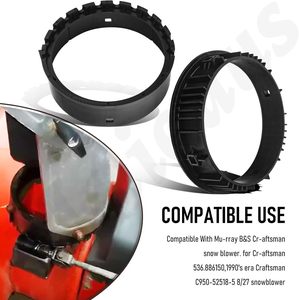 Anillo de Retención Interior y Exterior 337227MA 585193MA <span class=keywords><strong>Dfgh</strong></span> para Quitanieves Murray B&S Craftsman, Reemplaza a 585193 - Product Image 4