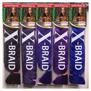 Cabello Sintético para Trenzas <span class=keywords><strong>Jumbo</strong></span> Pre-Estirado de 165g y 82 Pulgadas, Estilo Afro Yaki, Extensiones de Cabello para Crochet, Venta Directa de Fábrica - Product Image 5