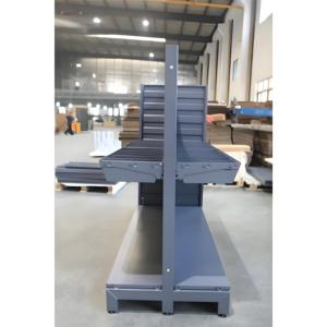 Estantería personalizada para góndola de supermercado, estante de metal ligero de doble cara para <span class=keywords><strong>farmacia</strong></span> y almacenamiento de herramientas de jardín - Product Image 5