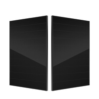 Panoux solair 400w,Full Black EU Warehouse 400w 410w 420w 435w Mono PERC panneau photovoltaïque solaire PV