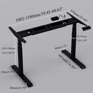 <span class=keywords><strong>ขา</strong></span><span class=keywords><strong>โต๊ะ</strong></span>โลหะแข็งแรง ดีไซน์บางเฉียบ รุ่น PRORIALS Dual Motor สำหรับ<span class=keywords><strong>โต๊ะ</strong></span>ทำงานปรับระดับ<span class=keywords><strong>ไฟฟ้า</strong></span>ที่ทันสมัย ใช้ได้ทั้งในออฟฟิศและโฮมออฟฟิศ - Product Image 3