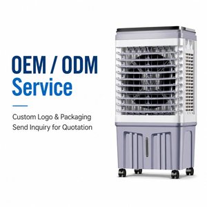 Refroidisseur d'<span class=keywords><strong>air</strong></span> évaporatif FJ-820DLR 25L avec télécommande, oscillation grand angle 4500 CMH, ventilateur de refroidissement à 3 vitesses pour usage commercial - Product Image 1