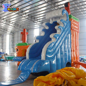 사용자 정의 크기 해적선 풍선 워터 파크 슬라이드 풍선 바운스 슬라이드 대형 풍선 성인 수영장 - Product Image 6