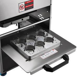 Commercial Electric <strong>Sealing</strong> <strong>Machine</strong> for Beverage <strong>Cups</strong> Sauce Fermented Bean Curd Honey Yogurt Pots Aluminum Foil-for Catering - Product Image 2