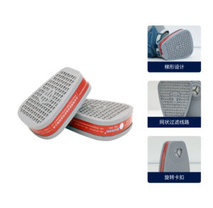 Higu P-Hg-1 גז מסיכת מסנן גז רעיל תיבת מסנן - Product Image 3